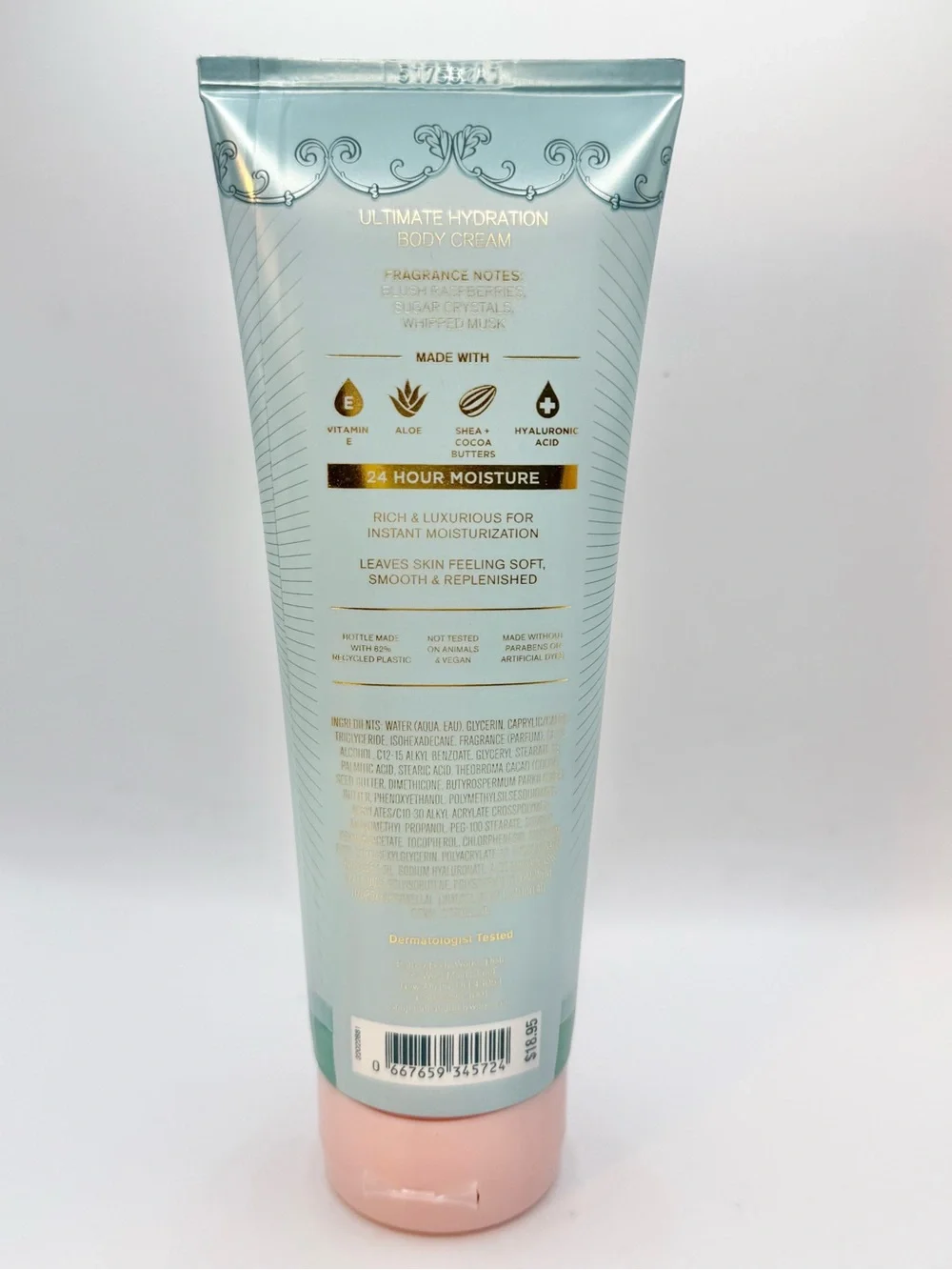 Bath & Body Works SWEETEST SONG Ultimate Hydration Moisturizing Body Cream 8 oz